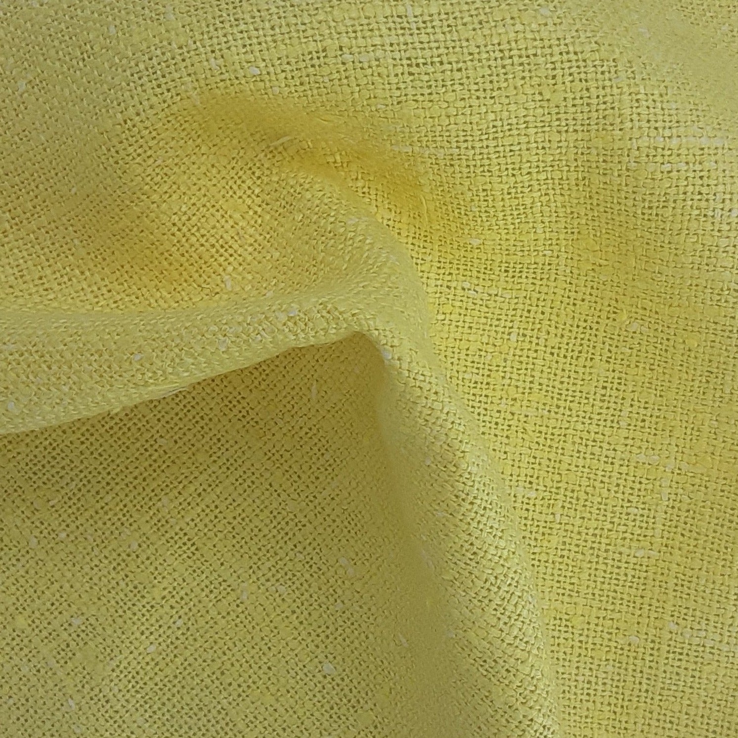 Yellow #S153 Hopsack Suiting 10 Ounce Woven Fabric - SKU 6659
