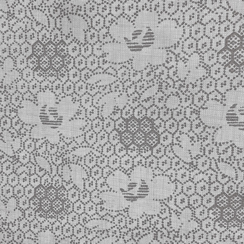 White Honeycomb Tone On Tonal Woven Fabric - SKU 5803B #U81