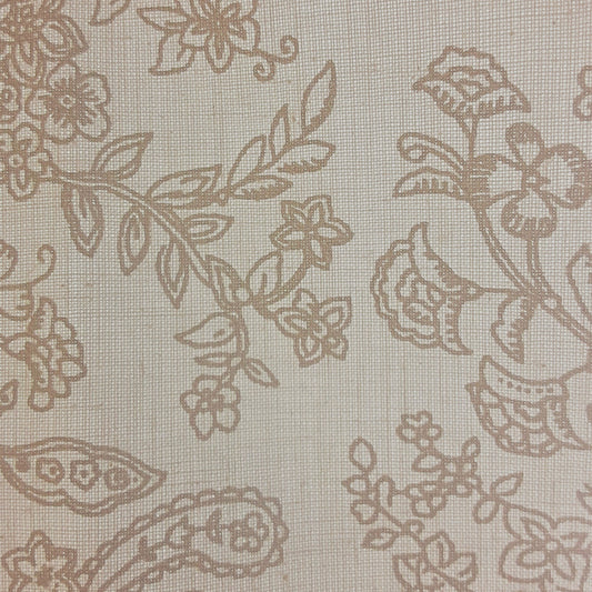 Ivory #U81 Eclipse Tonal Print Woven Fabric - SKU 5803B
