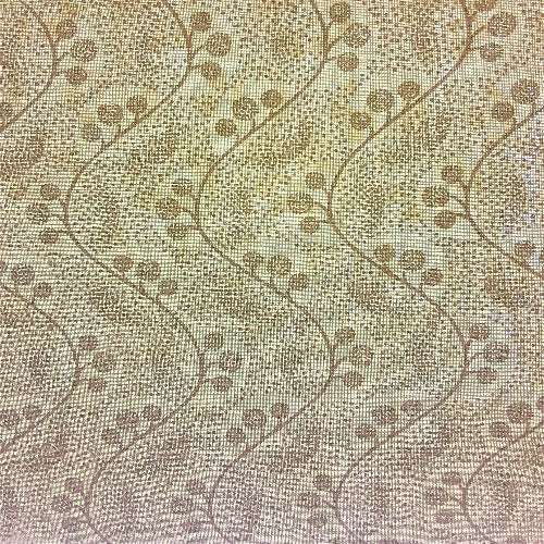 Ivory Hillside Tonal Print Woven Fabric - SKU 5803A #U81