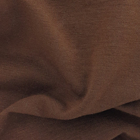 Brown #U5 Jersey P|R|S 200 Gram Knit Fabric - SKU 6923D