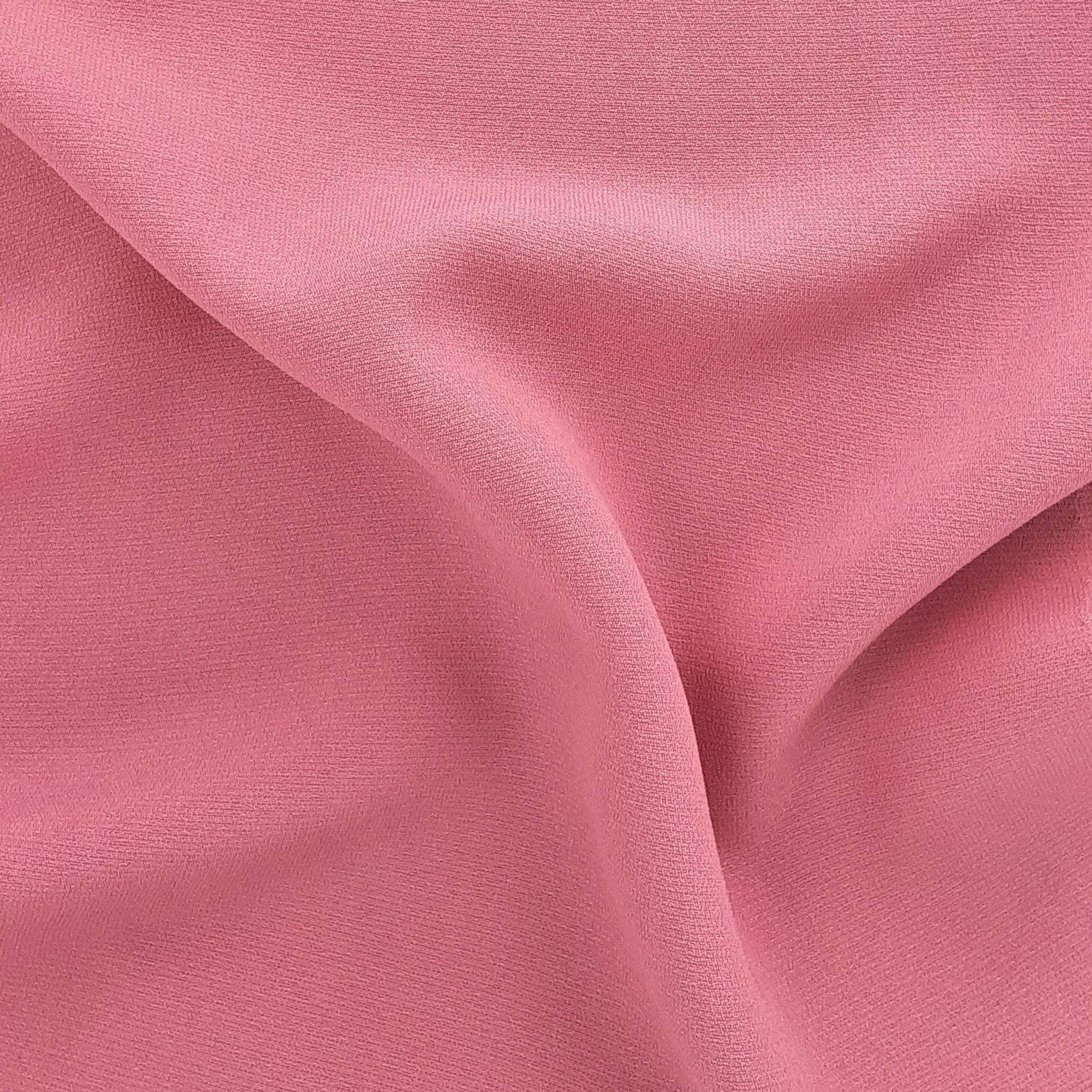 BOGO Dusty #SSJ Rose Polyester Crepe Woven Fabric - SKU 3897