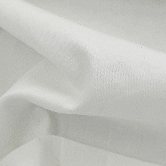 White #S823 Made In America 100% Cotton 12 Ounce Jersey Knit Fabric - SKU 6739