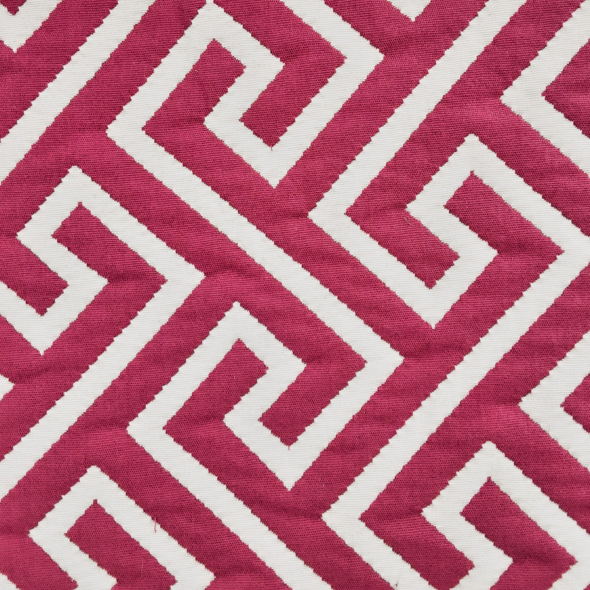Pink #S901 Reversible Maze Upholstery By Caroline Woven Fabric - SKU 6718A