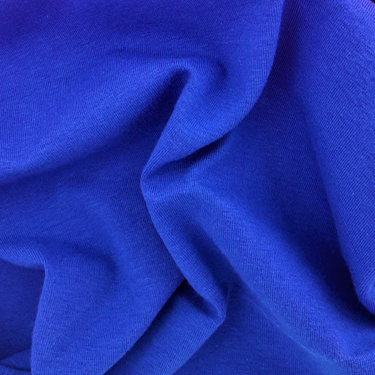 Cobalt 10 Ounce Cotton/Spandex Jersey Knit Fabric - SKU 2853D 