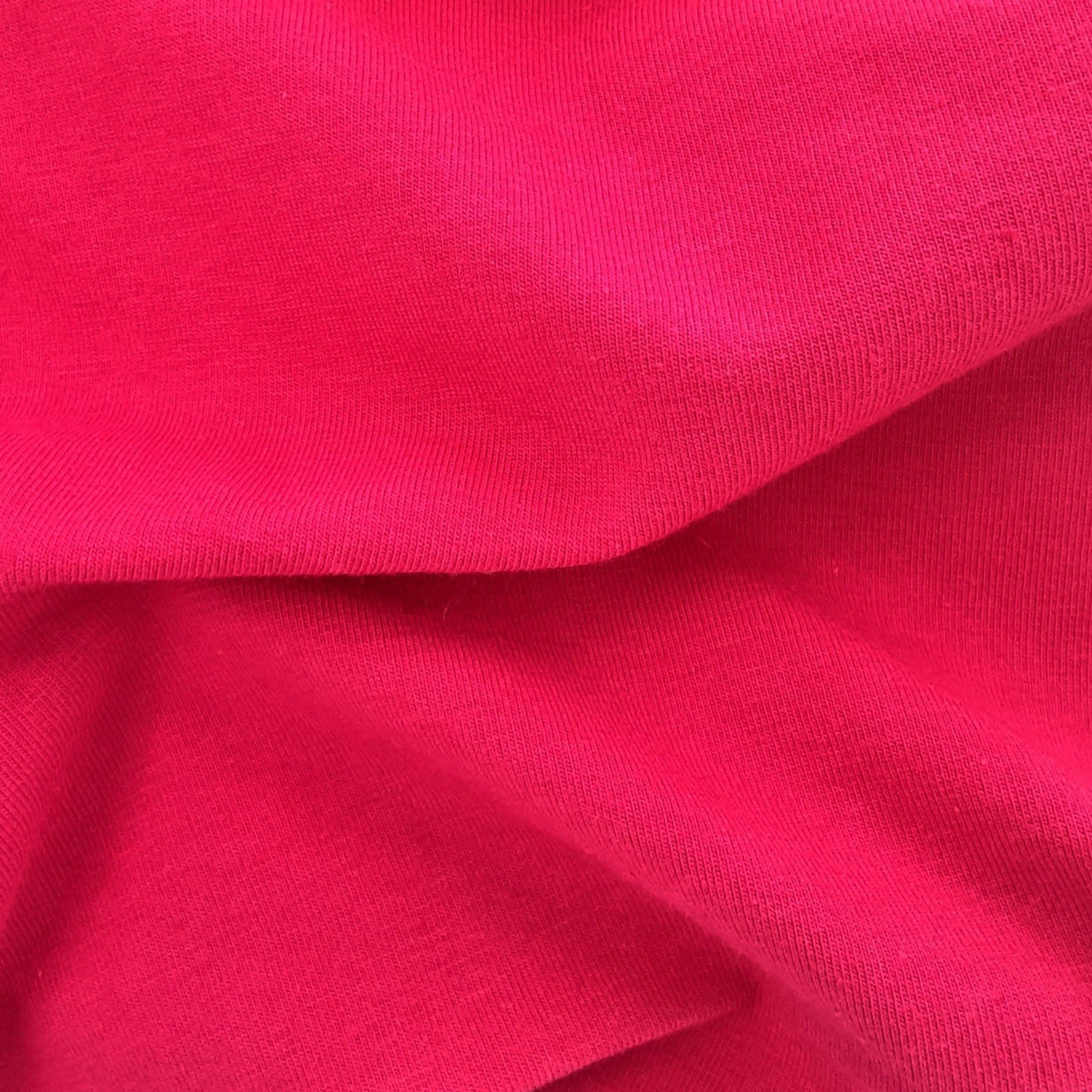 Dark Fuchsia 10 Ounce Cotton/Spandex Jersey Knit Fabric - SKU 2853D 