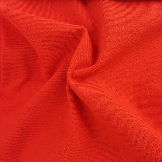 Orange 10 Ounce Cotton/Spandex Jersey (B) Knit Fabric - SKU 2853D 