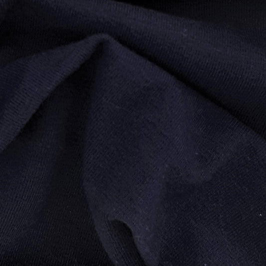 Black Polyester Rayon Spandex Knit Jersey Fabric - SKU 2499 — Nick Of Time  Textiles