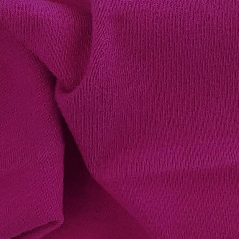 Magenta 10  Ounce  Cotton/Spandex Jersey (B) Knit Fabric - SKU 2853B 