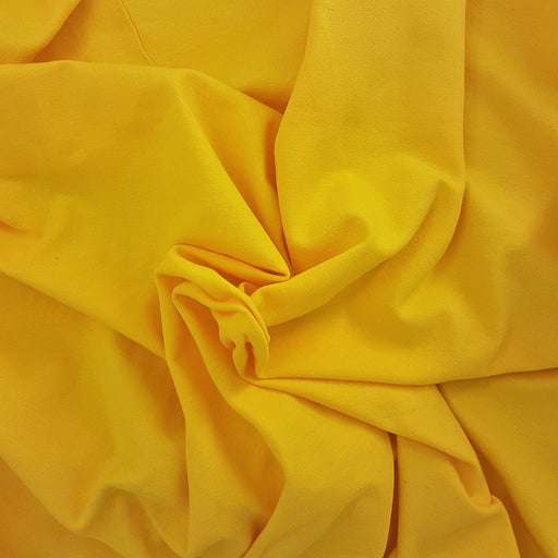 Yellow 10 Ounce Cotton/Spandex Jersey Knit 