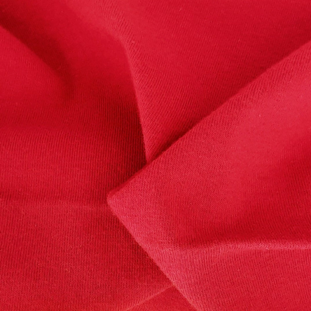 Red 10 Ounce Cotton/Spandex Jersey Knit Fabric - SKU 2853F 