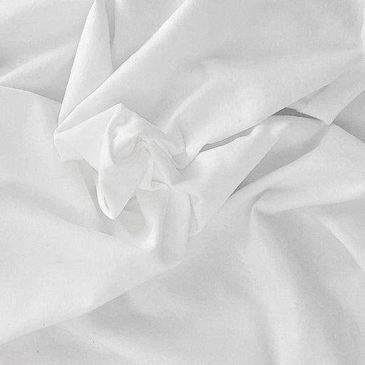 White 10 Ounce Cotton/Spandex Jersey Knit Fabric - SKU 2853C