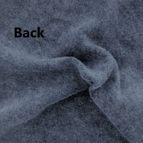 Navy Heather Eco Friendly 8.5 Ounce Sweatshirt Fleece (Made in America) - SKU 6820A #S122