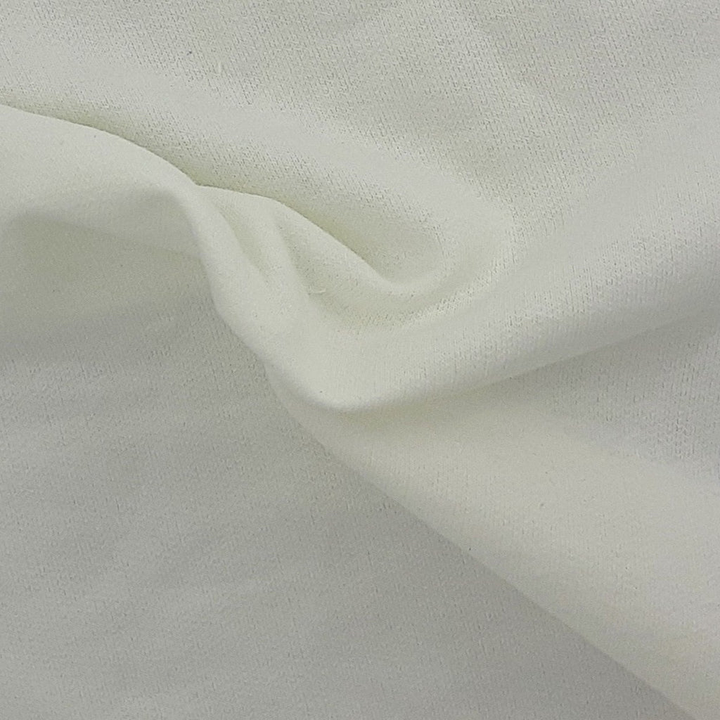 OFF WHITE - FRENCH TERRY WITH ELASTANE VISCOSE FROM LENZING™ ECOVERO™  VISCOSE FIBRES 260g