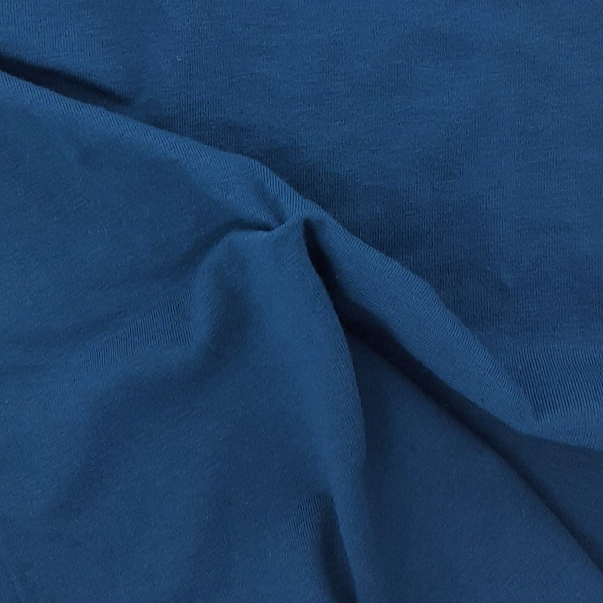 Dark Teal #S Cotton Spandex Jersey 7 Ounce Knit Fabric - SKU 6840B