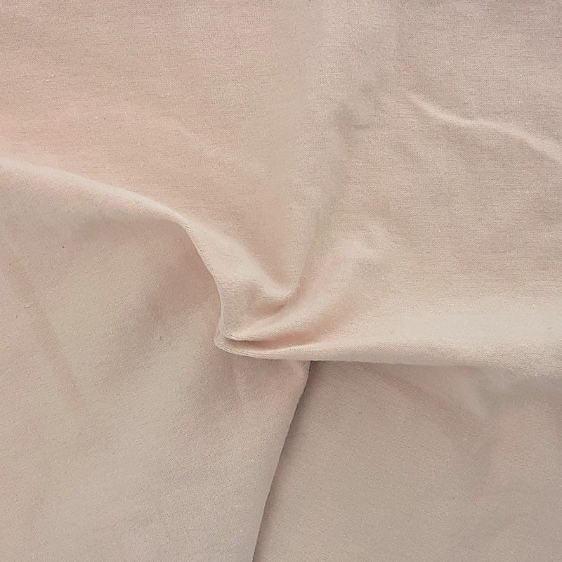 Beige #S Cotton Spandex Jersey 7 Ounce Knit Fabric - SKU 6840B