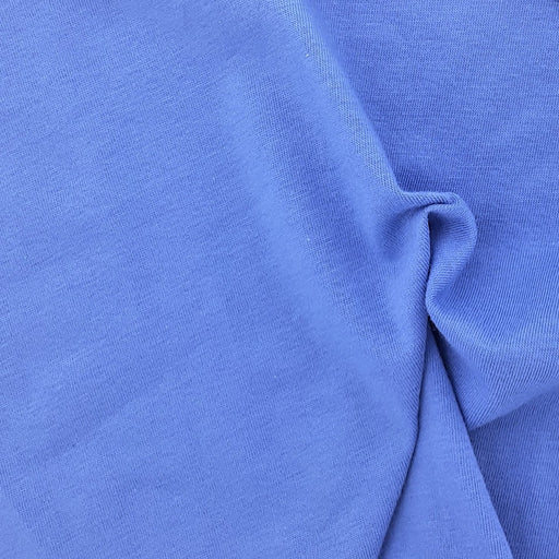 Blue | 8oz. Cotton/Spandex Jersey Nick Of Time Textiles Blue | 8oz. Cotton/Spandex Jersey Nick Of Time Textiles
