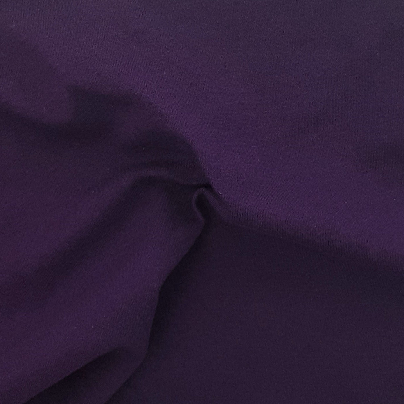 Eggplant #S63 8oz. Cotton/Lycra Jersey Knit Fabric - SKU 6827A