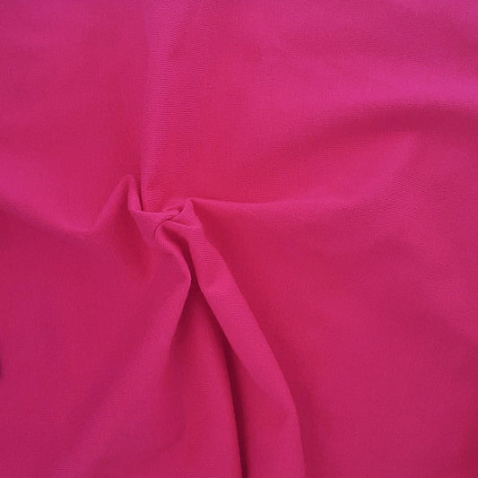 Fuchsia #S/62 12 Ounce Cotton/Lycra Jersey Knit Fabric - SKU 6850