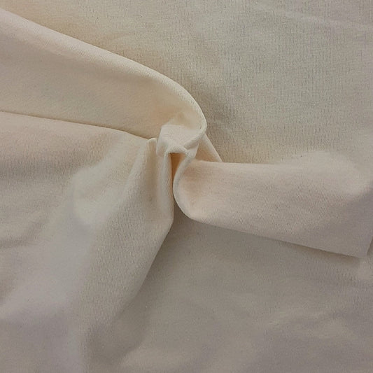 Natural #S49 Cotton Spandex Jersey 7 Ounce Knit Fabric - SKU 6840A