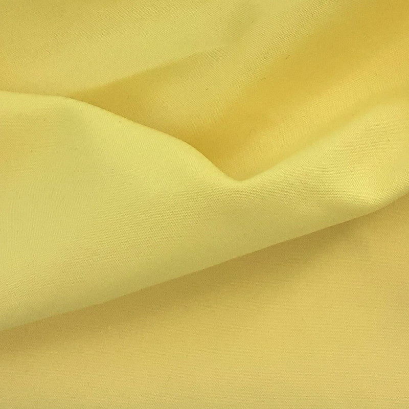 Yellow #U111 Pongee Woven Fabric - SKU 4443