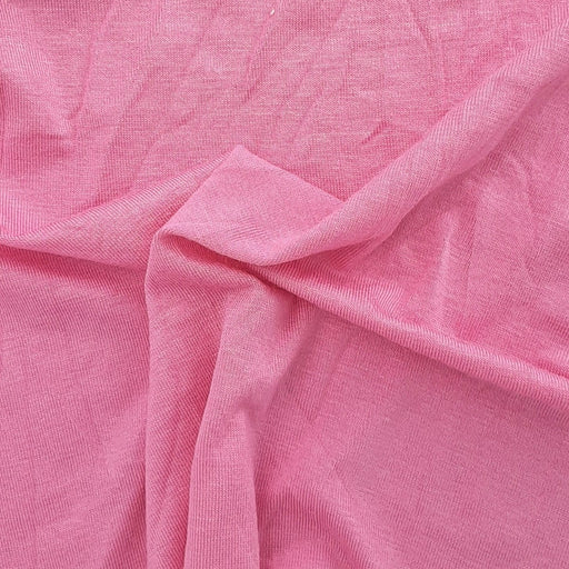 Pink #U121/123 J. Crew Rayon/Spandex 200GSM Jersey Knit Fabric - SKU 6851A