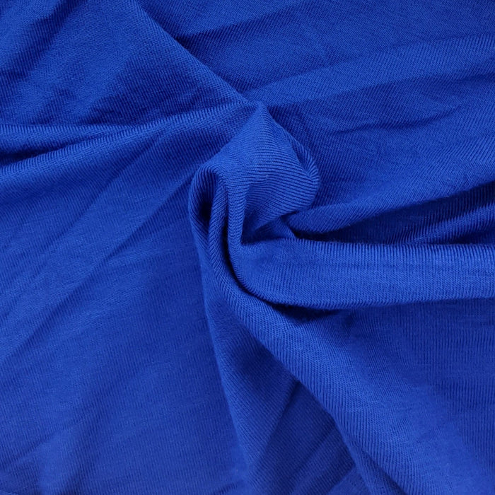 Bright Royal #U121/123 J. Crew Rayon/Spandex 200GSM Jersey Knit Fabric - SKU 6851C