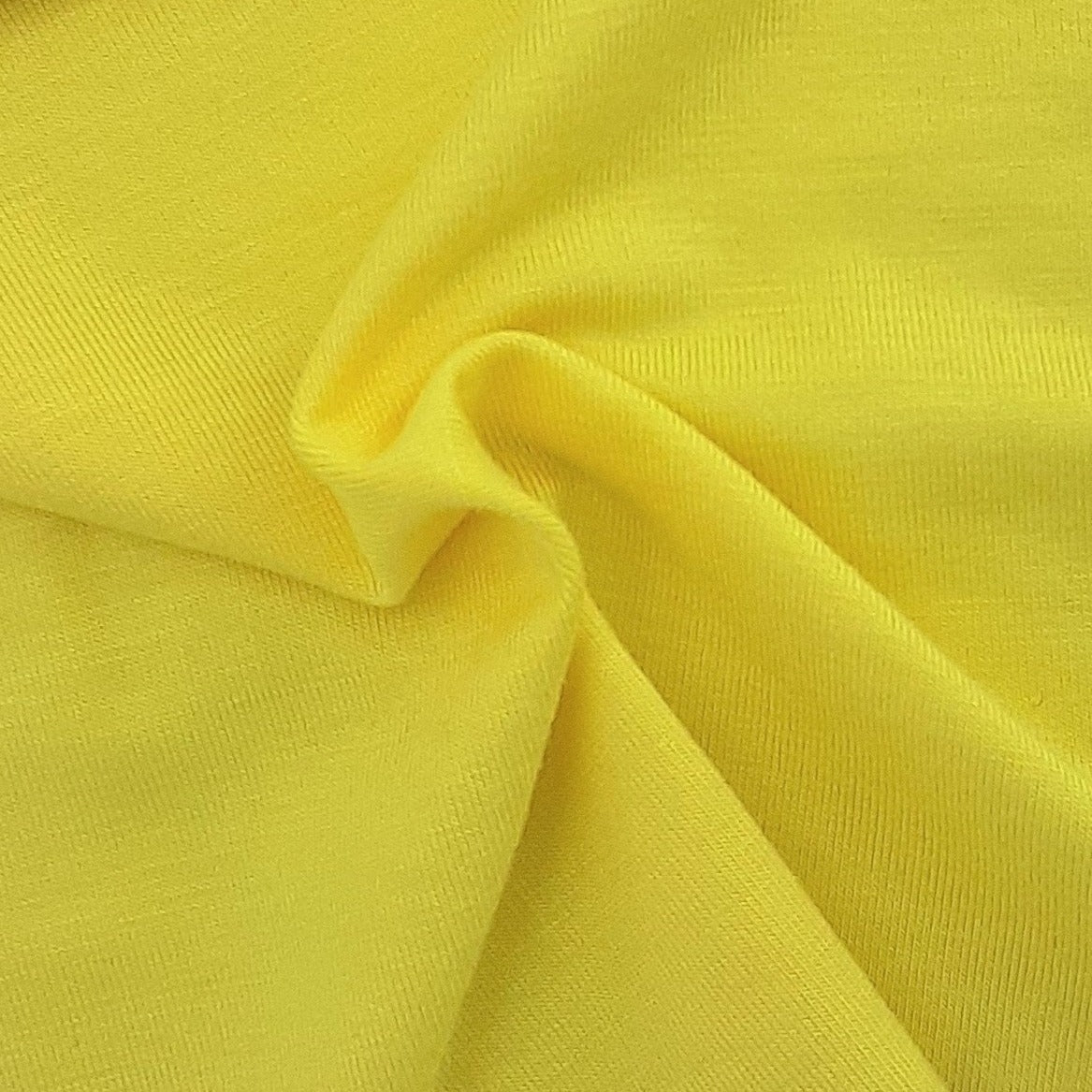Light Yellow #U121/123 J. Crew Rayon/Spandex 200GSM Jersey Knit Fabric - SKU 6851D