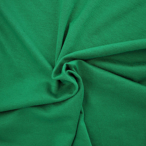 Kelly Green #U121/123 J. Crew Rayon/Spandex 200GSM Jersey Knit Fabric - SKU 6851D