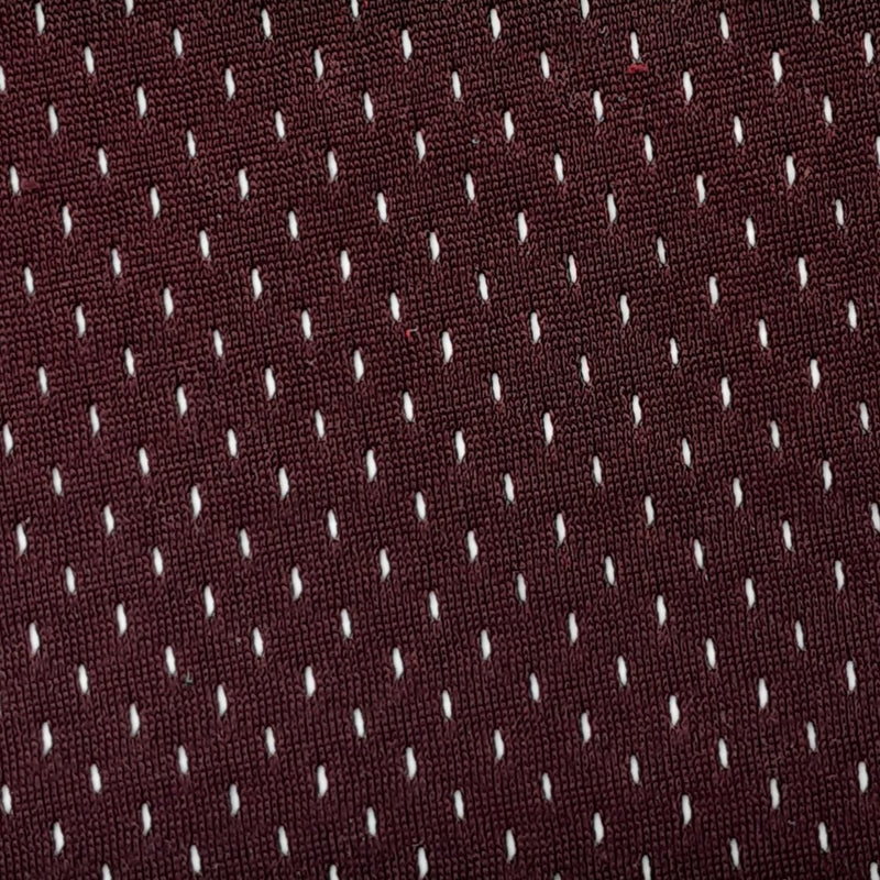 Burgundy | Football Mesh - SKU 1273A #S10