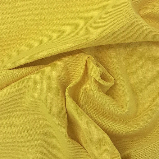 Yellow #S/P Made In America 10 Ounce Jersey Knit Fabric - SKU 6870B
