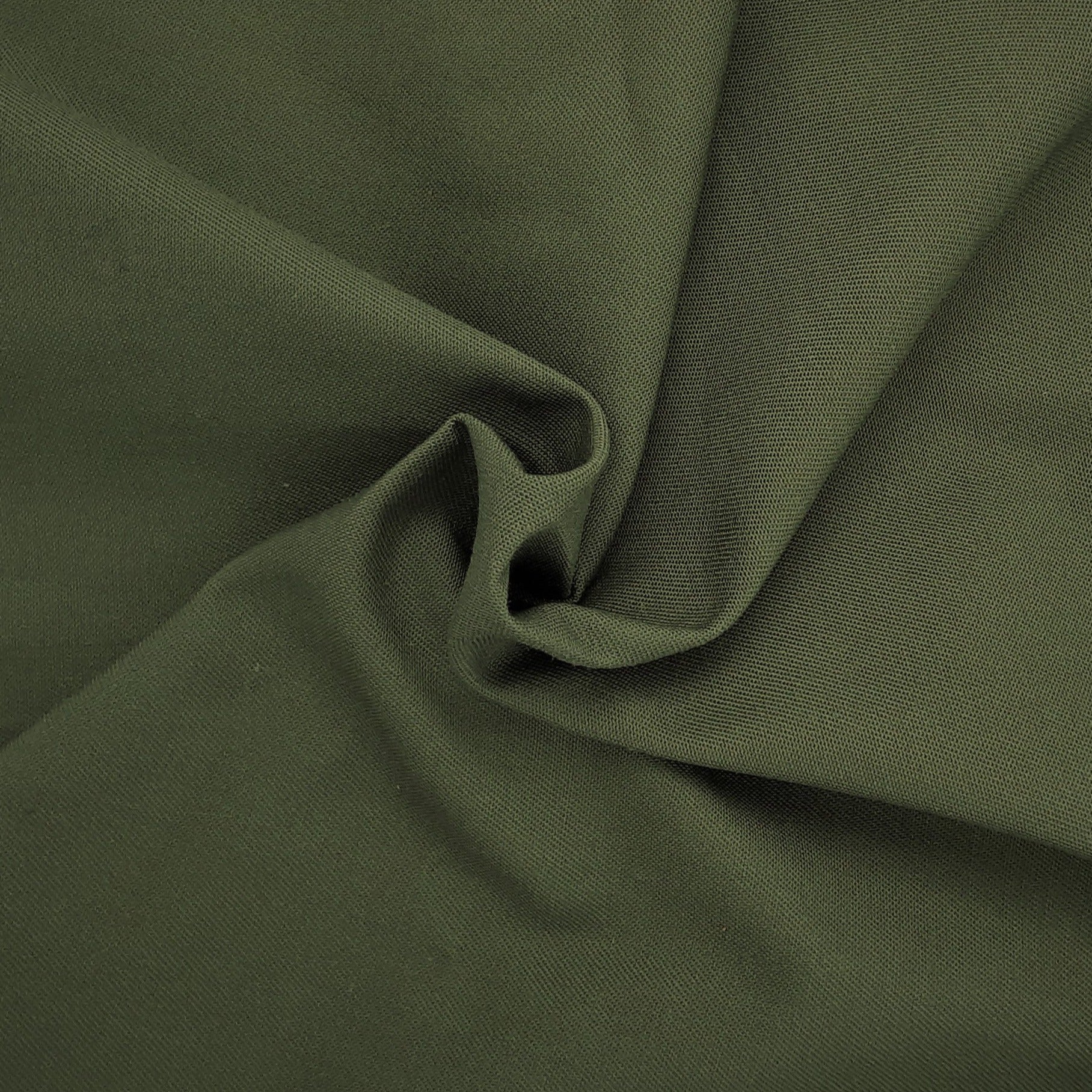 Olive #U137 Twill 7.5 Ounce Woven Fabric - SKU 6050 ELT