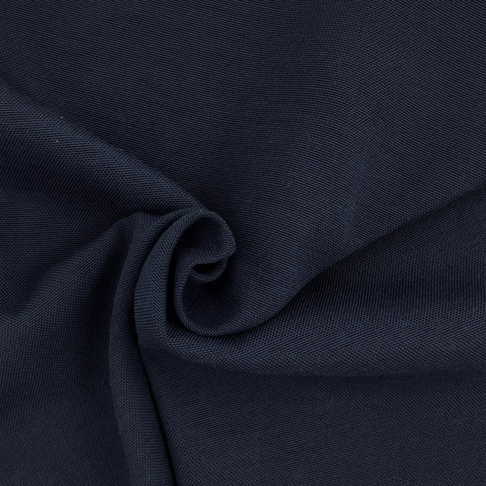 Navy #S811 Water Repellent Polyester/Rayon Suiting Woven Fabric - SKU 6879B