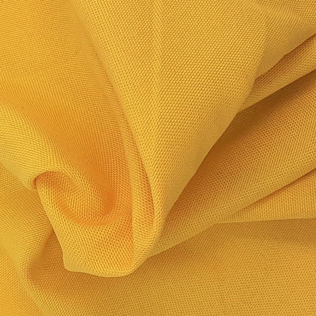 Yellow #S811 Water Repellent Polyester/Rayon Suiting Woven Fabric - SKU 6879B