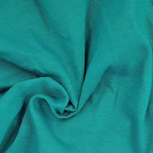 Teal #S55 Made In America 8 Ounce Jersey Knit Fabric - SKU 6871
