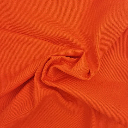 Orange Burst #U139 Bull Denim 10 Ounce Woven Fabric - SKU 6192