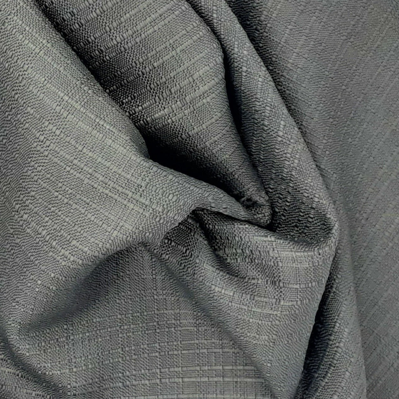Dark Silver Drape #S902 Upholstery Wyeth Woven Fabric - SKU 6880B