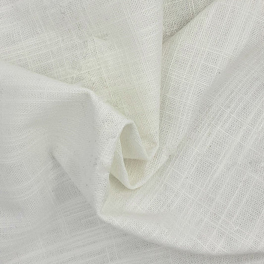 Natural White Drape #S903 Upholstery Wyeth Woven Fabric - SKU 6880B