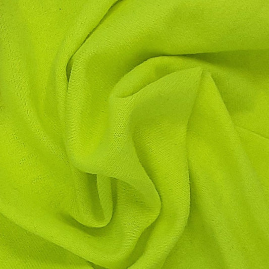 Safety Yellow #S/KK Jersey 18/20" Tubular 10 Ounce Knit Fabric SKU - 6933C