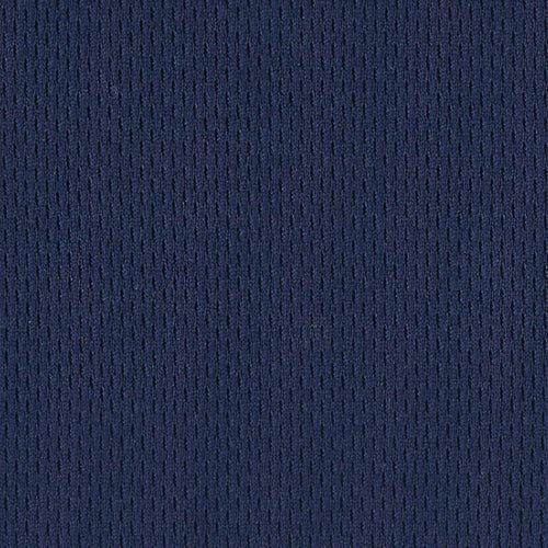 Navy (B) Flatback Mesh Knit Fabric