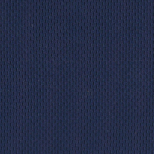 Navy (B) Flatback Mesh Knit Fabric