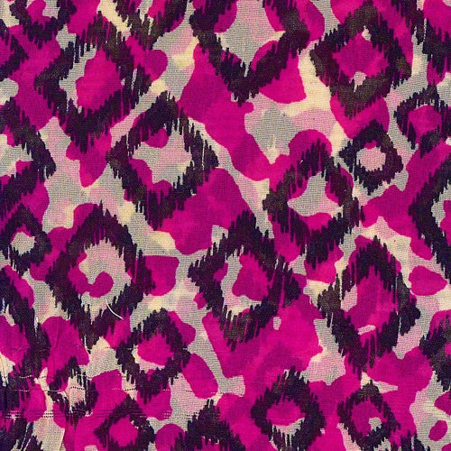 Cranberry #S148 Diamond Chiffon Print Woven Fabric - SKU 6173A