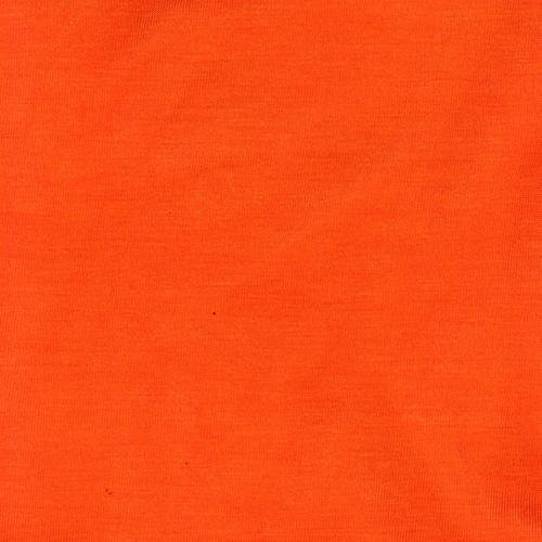 Orange Rayon Lycra Jersey Knit Fabric