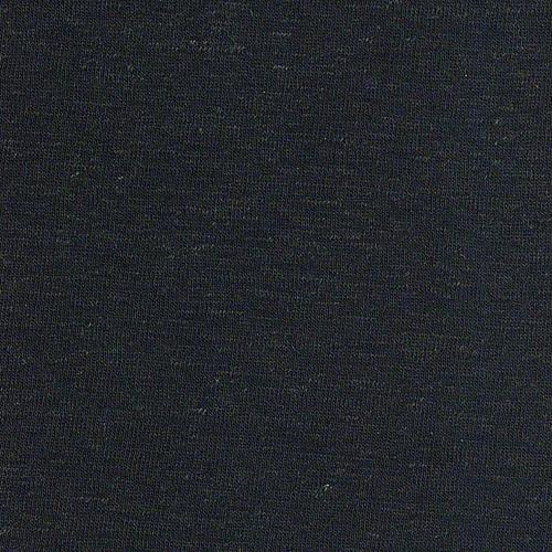 Black Poly Rayon Lycra Vintage Jersey Knit Fabric