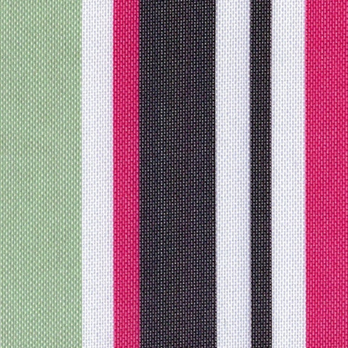 Pink ProTuff Stripe Outdoor Canvas Woven Fabric - SKU 1532S/2