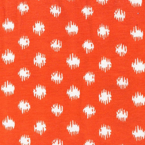 Orange Snow FM14-CSA05 Cotton Lycra Jersey Print Knit Fabric