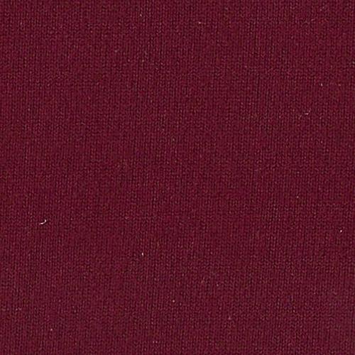 Burgundy Own Skin Double Brushed Poly Lycra Jersey Knit Fabric