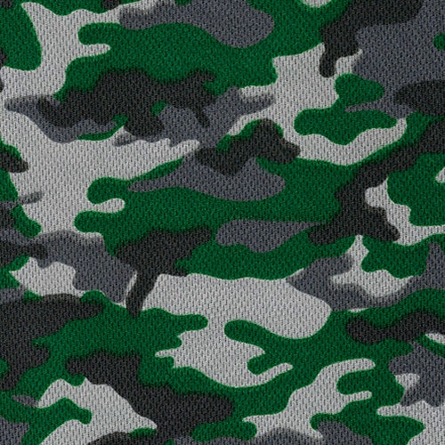 Hunter Dimple Mesh Camouflage Knit Fabric