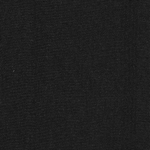 Black Polyester/Lycra Jersey Knit Fabric
