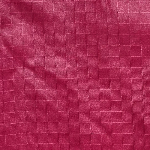 Red Waterproof Windbreaker Rip Stop Woven Fabric